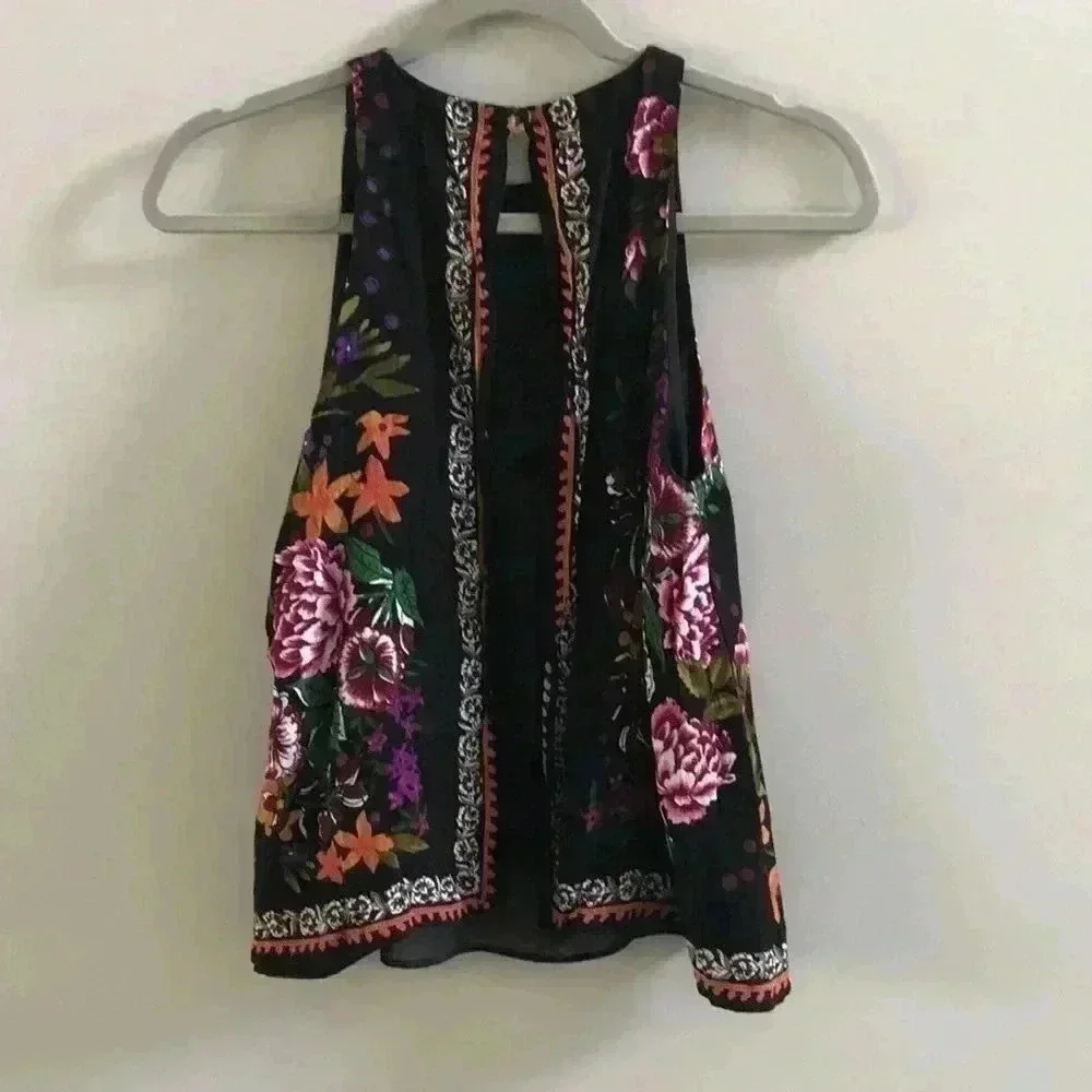 Zara Trafaulac Collection Floral Blouse Size S - Picture 2 of 7